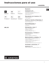 Whirlpool AVL 62 (EX) Guia de usuario