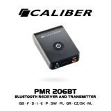 Caliber PMR206BT Manual do proprietário