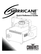 CHAUVET DJ HURRICANE 1100 Guia de referência