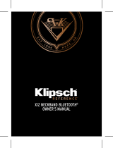 Klipsch X12 Neckband Manual do proprietário