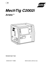 ESAB MechTig C2002i Aristo MechTig C2002i Manual do usuário