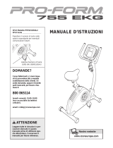 ProForm 755 Ekg Manual do proprietário