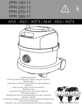 Numatic PPR240 Owner Instructions