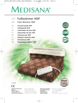 Medisana FOOT WARMER HDF Manual do proprietário