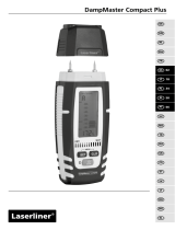 Laserliner DampMaster Compact Plus Manual do proprietário