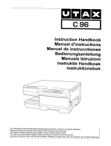 Utax C 96 Instruções de operação