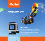 Rollei Actioncam 540 Guia de usuario