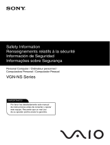 Sony VGN-NS220AH Manual do proprietário