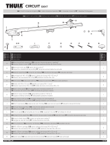 Thule Circuit Manual do usuário