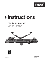 Thule T2 Pro XT 2 - 2" Manual do usuário