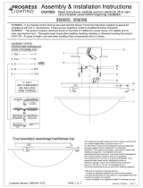Progress Lighting P350056-009-30 Guia de instalação
