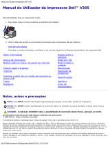 Dell V305 All In One Inkjet Printer Guia de usuario