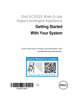 Dell XC6320 Hyper-converged Appliance Guia rápido