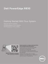 Dell PowerEdge R830 Guia rápido