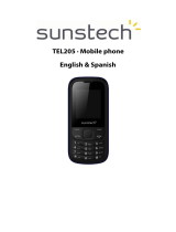 Sunstech TEL205 Guia de usuario