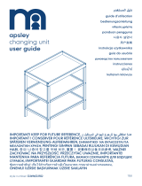 mothercare Apsley Changing Unit Guia de usuario