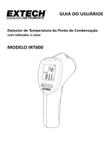 Extech Instruments IRT600 Manual do usuário