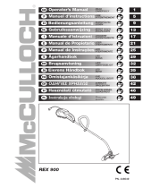 McCulloch REX 900 Manual do usuário