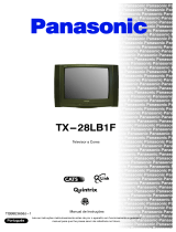 Panasonic TX28LB1F Instruções de operação