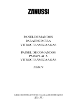 Zanussi ZGK9VGX Manual do usuário