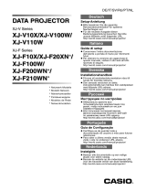 Casio XJ-V10X, XJ-V100W, XJ-V110W Guia de instalação