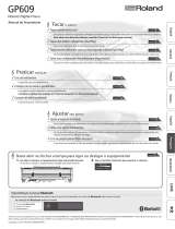 Roland GP609 Manual do proprietário