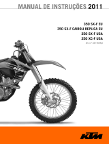 KTM 350 SX-F Cairoli Replica 2011 Manual do proprietário