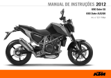 KTM 690 Duke MY 2012 Manual do proprietário