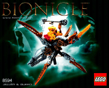 Lego 8594 bionicle Manual do proprietário