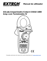 Extech Instruments EX810 Manual do usuário