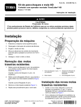 Toro HD Shock and Spring Kit, TimeCutter HD Riding Mower Guia de instalação