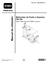 Toro Gas-Powered FM 330 Fluid Mixer Manual do usuário