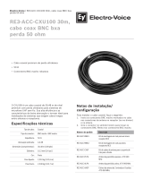 Electro-Voice RE3-ACC-CXU100 Ficha de dados