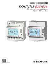 Socomec COUNTIS E2x Instruções de operação