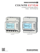 Socomec COUNTIS E2x Instruções de operação