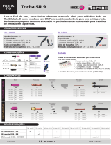 GYS TIG TORCH SR9L - TRIGGER - 8M - AIR - CONNEC 10/25 Ficha de dados