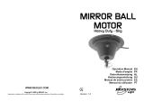 JBSYSTEMS LIGHT MIRROR BALL MOTOR Manual do proprietário