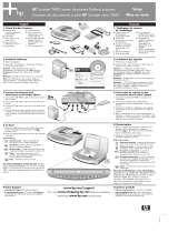 HP SCANJET 7650 DOCUMENT FLATBED SCANNER Guia de instalação