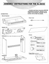 Yamaha EL-60 Assembly Instructions