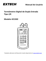 Extech Instruments 421502 Manual do usuário