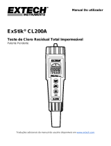 Extech Instruments CL200 Manual do usuário