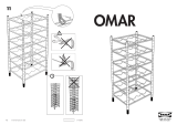 IKEA Omar wijnrek Manual do proprietário