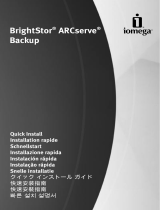 Iomega BRIGHTSTOR ARCSERVE Manual do proprietário