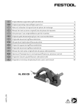 Festool HL 850 EB Manual do proprietário