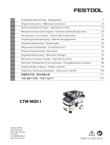 Festool CTM MIDI I Instruções de operação