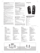 Creative Gigaworks T40 series II Guia rápido