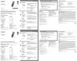 Sony ICD-PX240 Guia rápido