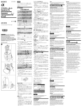 Sony ACC-FM1A Manual do proprietário