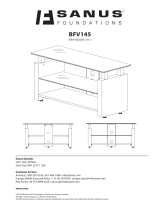 Sanus BFV145 Assembling Instructions