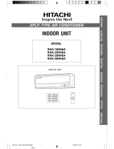 Hitachi RAK-18NH6A Manual do usuário